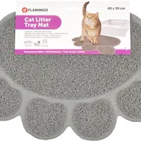 Flamingo kočičí toaletní podložka - Pitou šedá 40 x 30 cm