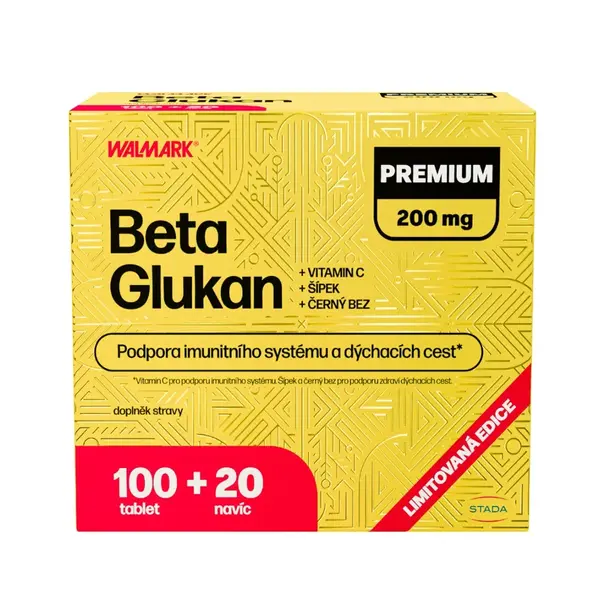 Walmark Beta Glukan 200 mg 100+20 tablet