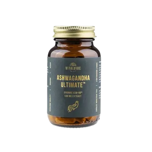 VITALVIBE Ashwagandha Ultimate™ BIO KSM-66® extrakt 60 kapslí