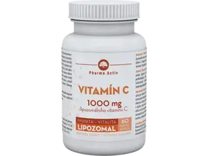 PHARMA ACTIV LIPOZOMAL Vitamín C 1000 mg 60 kapslí