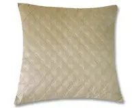 Dekorační polštář Christene 45x45 cm, béžový s kosočtverci