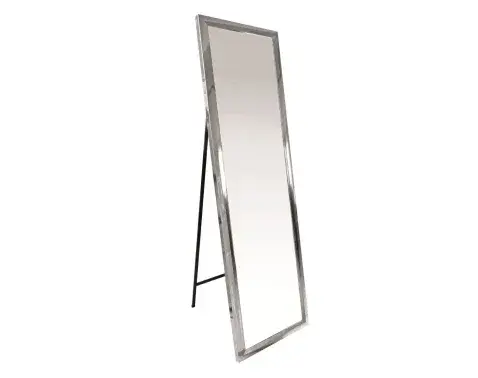 Stojací zrcadlo Armin, stříbrné