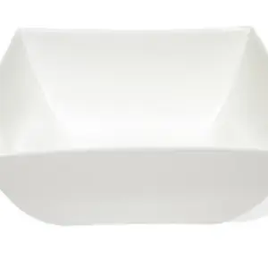 Miska 24x24 cm, bílá