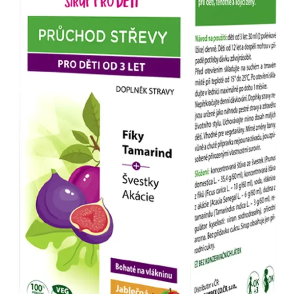 FRUCTOLAX ORTIS Sirup pro děti 250 ml