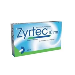 ZYRTEC perorální tablety film 10 mg 7 tablet
