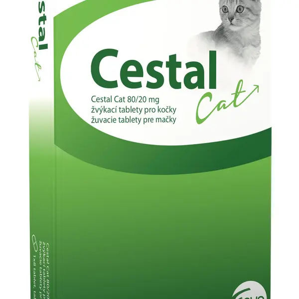 CESTAL  Cat žvýkací tablety pro kočky 8 ks