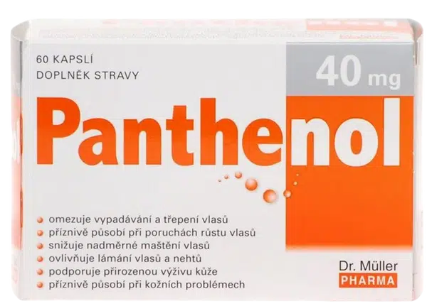 DR.MULLER Panthenol 40 mg 60 kapslí