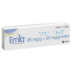 EMLA 25 mg/g+25 mg/g krém 30 g