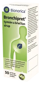 BRONCHIPRET Tymián a Břečťan sirup 50 ml