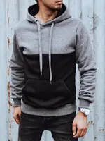 Bluza męska z kapturem ciemnoszara Dstreet