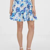 Orsay Blue women's floral skirt - Women's