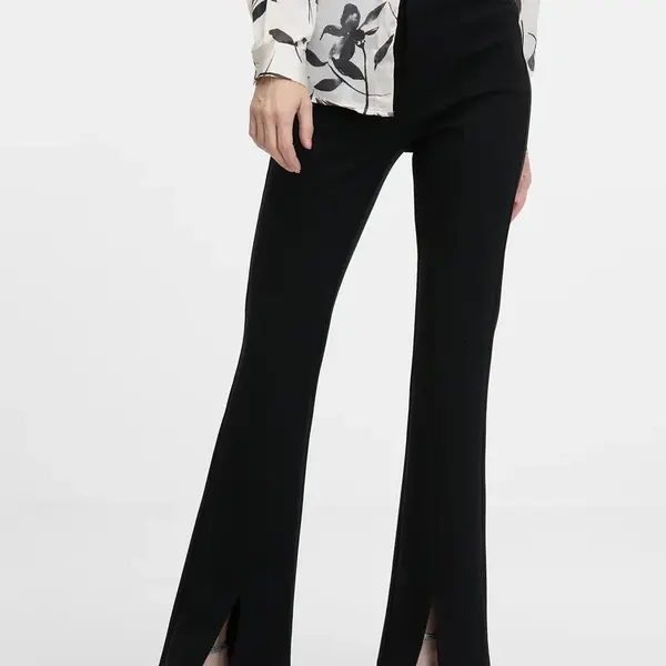 Black women's bootcut trousers ORSAY - Women's