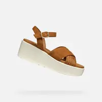 Brown women's sandals Geox XAN2.2S - Women's
