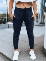 DStreet Dámske tepláky FITS tmavomodrý