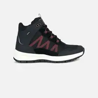 Black women's sneakers Geox Braies ABX - Women's
