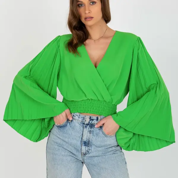Blouse-DHJ-BZ-16503.30X-light green