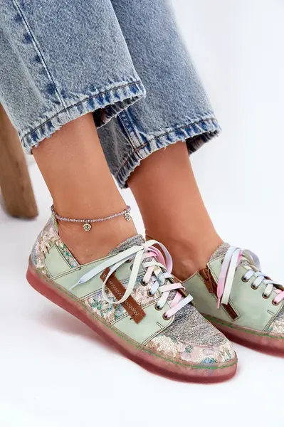 Kožené Dámske Poltopánky Maciejka