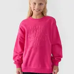 Girls' sweatshirt 4F