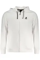 US GRAND POLO MEN'S ZIP-UP SWEATSHIRT WHITE