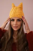 marka niezdefiniowana Čapica s fleece Rabbid K237 horčica