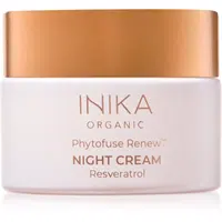 INIKA Organic Phytofuse Renew Rich Night Cream antioxidační noční krém s probiotiky 50 ml