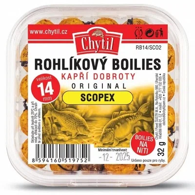 Chytil rohlíkové boilies 14 mm 32 g - robin red