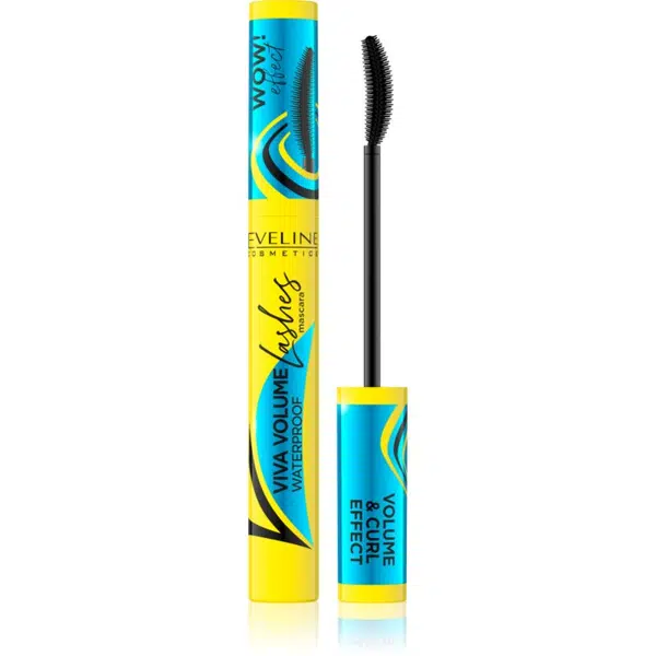Eveline Cosmetics Viva Lashes Volume voděodolná řasenka pro objem a zahuštění řas 10 ml