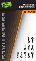 Fox obratlíky edges essentials mini hook ring swivels