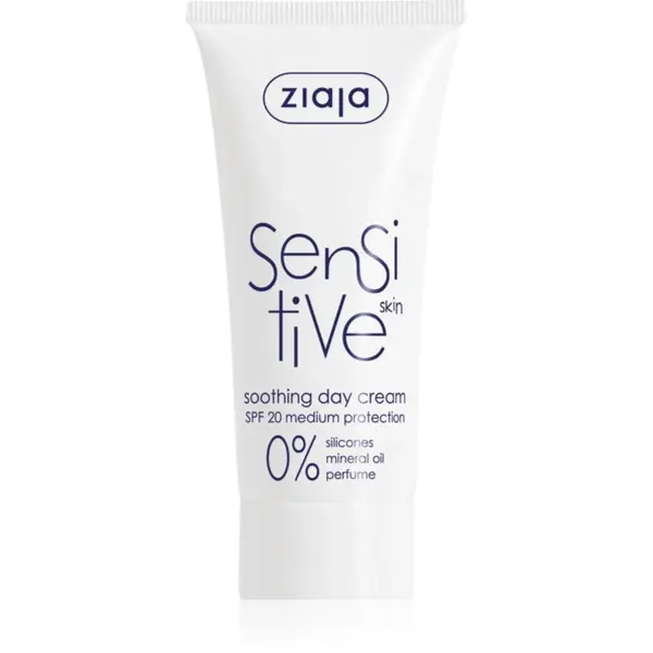 Ziaja Sensitive zklidňující krém pro suchou a svědící pleť SPF 20 50 ml