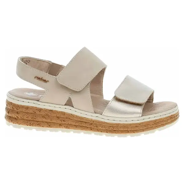 Dámské sandály Rieker 62761-90 gold 39