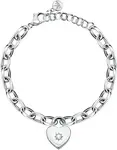 Morellato Zamilovaný náramek Srdce s krystalem Dolcevita SAUB11