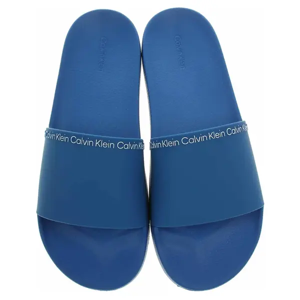 Pánské plážové pantofle Calvin Klein HM0HM00981 C41 Delta Blue 41