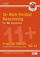 11+ GL Non-Verbal Reasoning Practice Papers: Ages 10-11 Pack 1 (inc Parents' Guide & Online Ed) - CGP Books