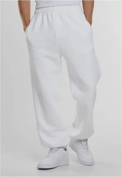 Men's sweatpants Fluffy white