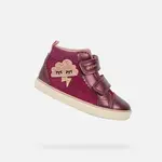Purple Girls Shoes for First Steps Geox Gisli Girl - Girls