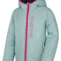 Husky Nix K 146, mint Dětská plněná ultralehká bunda