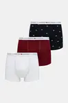 Boxerky Tommy Hilfiger 3-pack červená barva, UB0UB00551