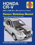 Honda CR-V Petrol & Diesel (02 - 06) Haynes Repair Manual - Haynes Publishing
