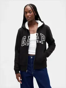 GAP Zateplená mikina Logo Sherpa - Dámské