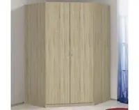 Rohová šatníková skriňa Case, dub sonoma%