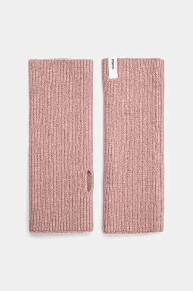 Návleky na ruce Samsoe Samsoe růžová barva