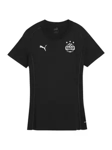 PUMA Funkčné tričko 'TeamFINAL'  čierna / biela