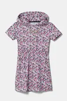 Dětské bavlněné šaty Guess modrá barva, mini, J5RK32 KA6R4