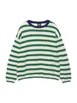Pull&Bear Sveter 'STWD'  zelená / biela