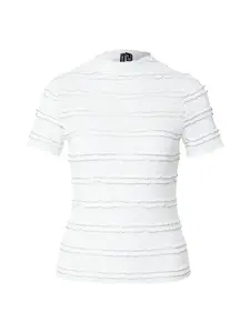 VERO MODA Tričko 'VMABIGAIL'  biela