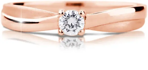 Cutie Jewellery Jemný prsten se zirkonem Z6817-1906-10-X-4 55 mm