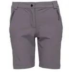 TRIMM TRACKA Dámske outdoorové krátke nohavice, tmavo sivá, veľkosť