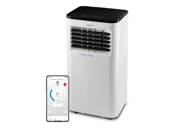 Klimatizace SENCOR SAC MT8048C mobilní WiFi - rozbaleno / poškozený obal