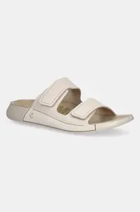 Nubukové šľapky Ecco Cozmo 2-Strap