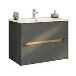 Stylife SKŘÍŇKA S UMYVADLEM, barvy grafitu, barvy grafitu, 85/63/45 cm